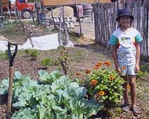 Paraguay Garden, girl